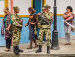 ....Militär ist in Kolumbien hoch angesehen.....