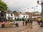 ….der Gründungsplatz von Bogota….
