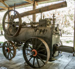 ...es gibt eine kleine Ausstellung von alten englischen Dampfmaschinen...