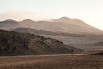 Punta Lachay ist eine Wüstenlandschaft....