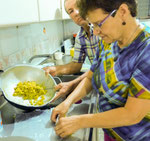 ....und anschließend bei Sandras.....