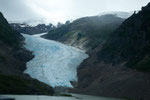....Gletscher kurz vor Seward