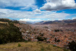...Blick von Saqsayhuaman auf Cusco...