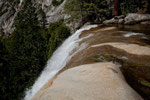 above the very high "Vernal Fall"