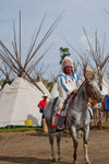 A colourful Rodeo including the Native People of the region