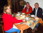 ....zusammen mit Dr. Klaus Brunner bei einem tollen Abendessen.