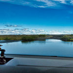 ... dies ist eine größere Durchfahrt - keine See sondern auch ein Fluss...