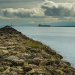 .....warten bis sie in die Schleusen dürfen.....