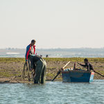 ...viele Fischerboote haben keinen Motor...