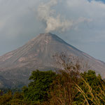 ......und auch seine Rauchfahne.