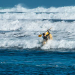 ...an manchen Tagen sind die Wellen viele Meter hoch...