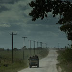 Ein uralter englischer Armee truck