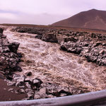 ...zum Glück gibt es hier ein Brücke...