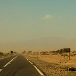 ...und dann hatten wir noch einen Sand-/Staubsturm