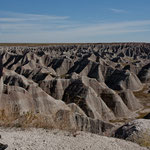 Badlands: Bizarre Formationen und tolle Farbschattierungen