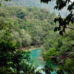 Der wunderbare "Rio Euseba" auf dem Weg zum "Las Nubes Wasserfall"