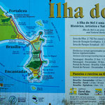 ...die Form der Ilha do Mel...
