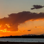 ...bei dem eine einzelne Wolke...