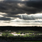 ...und traumhafte Lichtverhältnisse am Abend