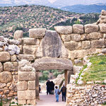 ...das berühmte Löwentor von der anderen Seite...