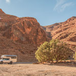 ...Pause mit spektakulärer Kulisse...