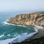 ...wenn die Sonne scheint ist der Atlantik hier wunderschön.