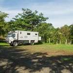 Unser toller Stellplatz beim Hotel "Colinas del Sol" in Atenas....