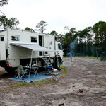 Unser Stellplatz zwischen Hoodoos.....