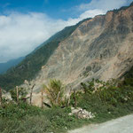 .....dieser komplette Berghang ist 2008 abgerutscht......