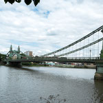 ...die tolle alte Hammersmith Bridge...