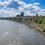 Magdeburg liegt wunderschön an der Elbe...