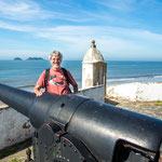 ...dieses portugiesische Fort hat einmal den Hafen Paranagua beschützt...