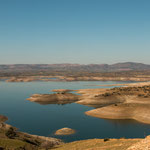 ...einer von vielen Stauseen - leider haben alle wenig Wasser.