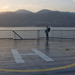 ...wir haben uns die meiste Zeit im Freien aufgehalten...