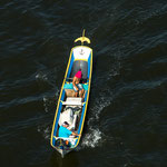 ...und immer viel Verkehr in den Häfen...