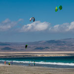 ...und hier die berühmte Kitesurferbucht...