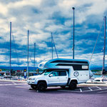 ...unser Übernachtungsplatz - mit toller Aussicht