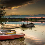 ...mit tollen Sonnenuntergängen...