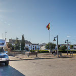 Unser Übernachtungsplatz im wunderschönen Almagro...