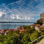 ...und Blick auf die Schweiz...