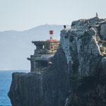 ...früher waren hier Geschütze untergebracht - heute wachen die Kormorane...
