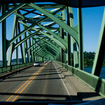 Brücke über den Umqua River