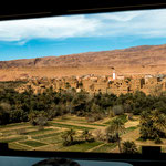 ...Blick aus unserem Wohnzimmer ins Tal der Todra... 