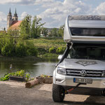 mit Blick auf den Dom