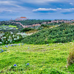 Die Stadt und Tempel wurden in einer wunderschönen Lage gebaut...
