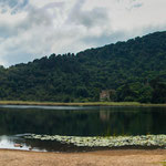 ....hier der Kratersee "Laguna Verde"....
