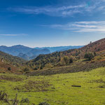 ...mit wunderschönen Blick auf die Pyrenäen.