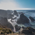 Auch Porto Covo bietet und schöne, bizarre Küste...