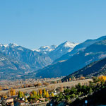 Hier das Tal von Ridgway