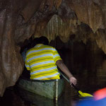 ...da hieß es sich ganz klein machen....